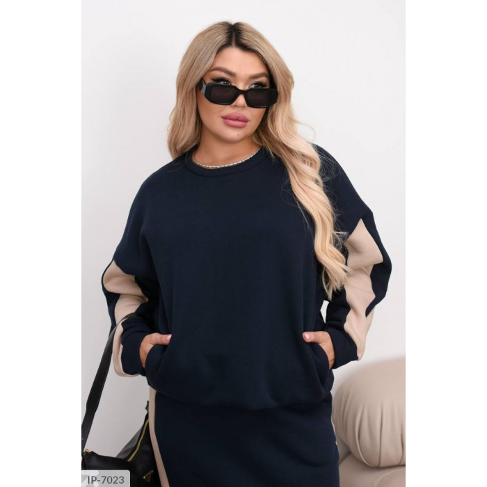 Модні костюми великого розміру IP-7023 — стиль і комфорт