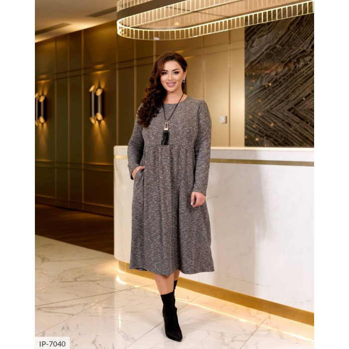 Новинки суконь великого розміру IP-7040 — твій стиль і впевненість