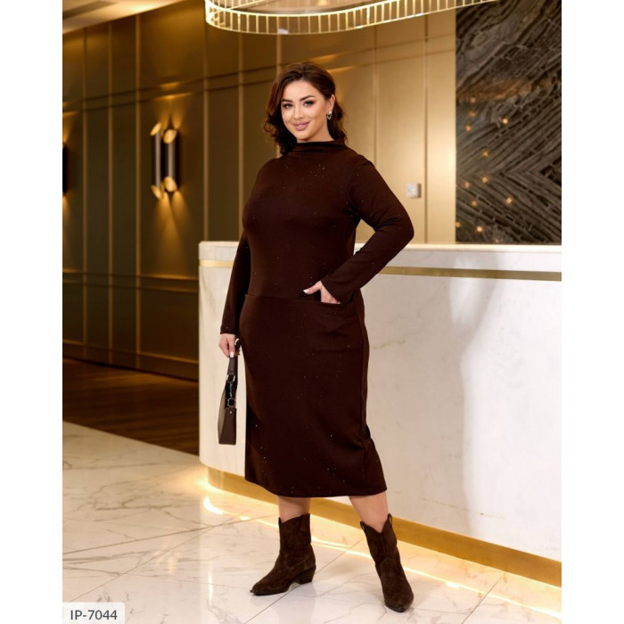 Новинки суконь великого розміру IP-7044 — твій стиль і впевненість