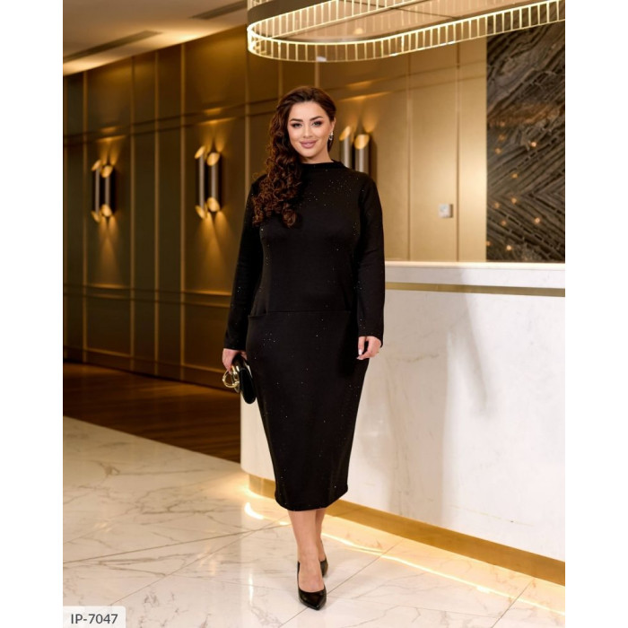 Новинки суконь великого розміру IP-7047 — твій стиль і впевненість