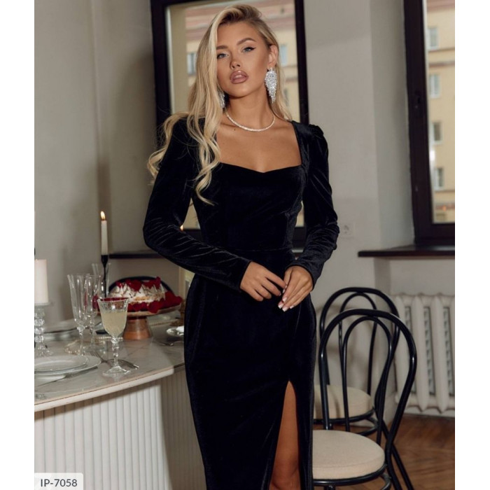 Жіночі сукні IP-7058 — нова колекція сезону від Odessa Moda