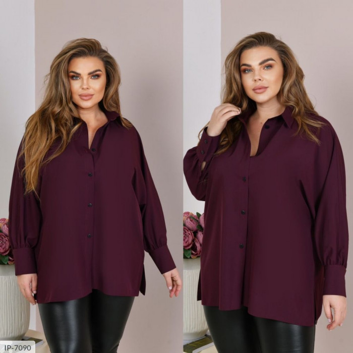 Сорочки Plus Size IP-7090 — впевненість і шарм