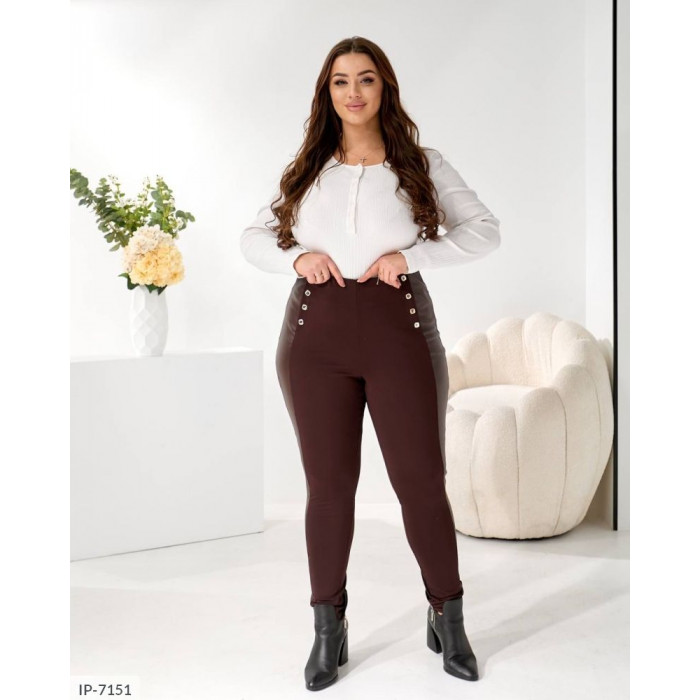 Жіночі штани великого розміру IP-7151 — мода без обмежень