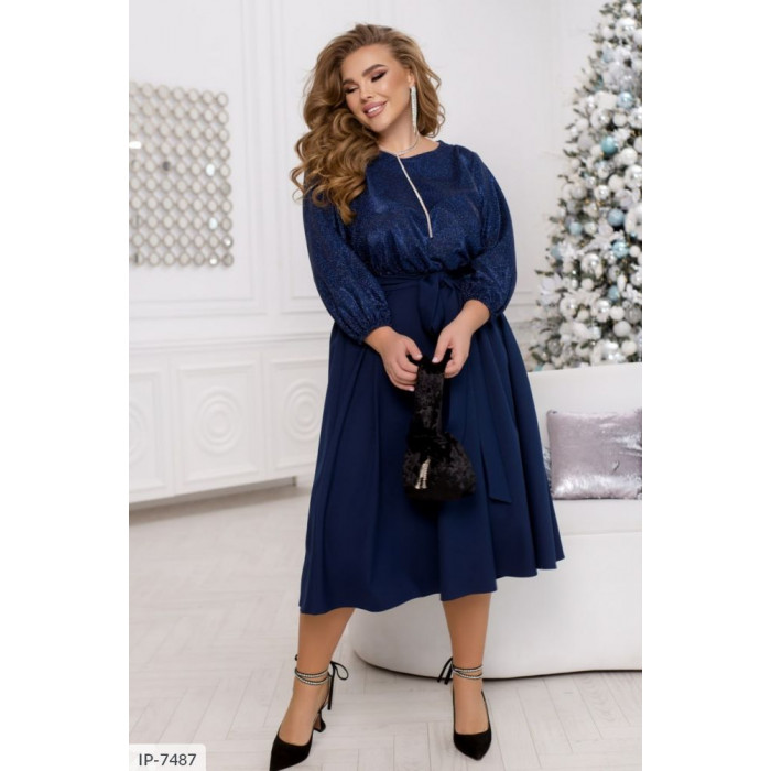 Модні сукні великого розміру IP-7487 — комфорт і краса щодня