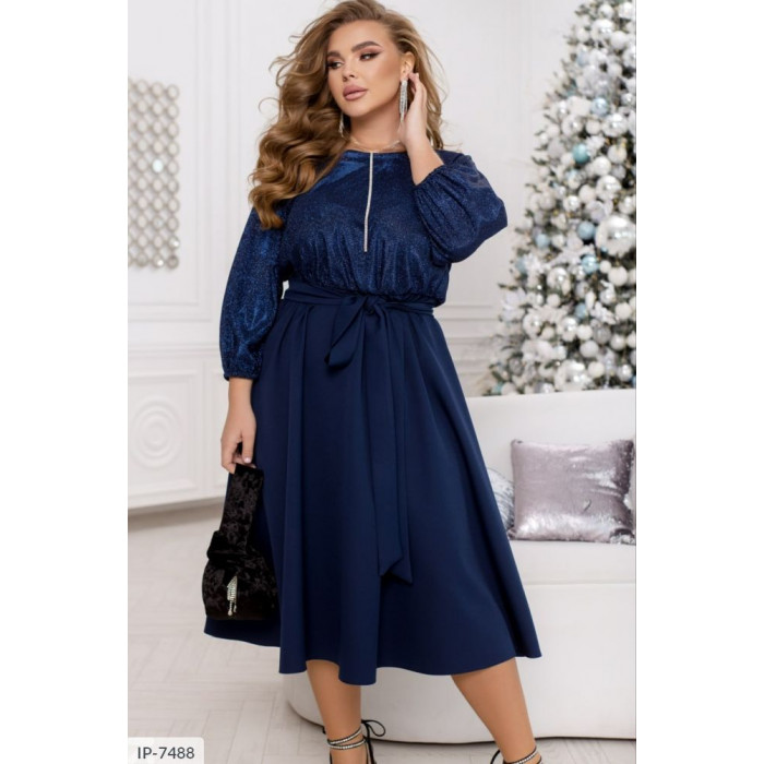 Стильні сукні Plus Size IP-7488 — ідеальна посадка для будь-якої фігури