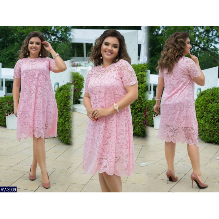 Новинки суконь великого розміру AV-3909 — твій стиль, твоя впевненість