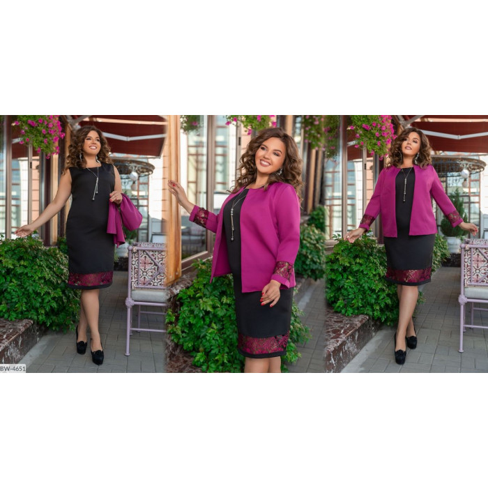 XL+ костюми Odessa Moda BW-4651 — мода для кожного дня