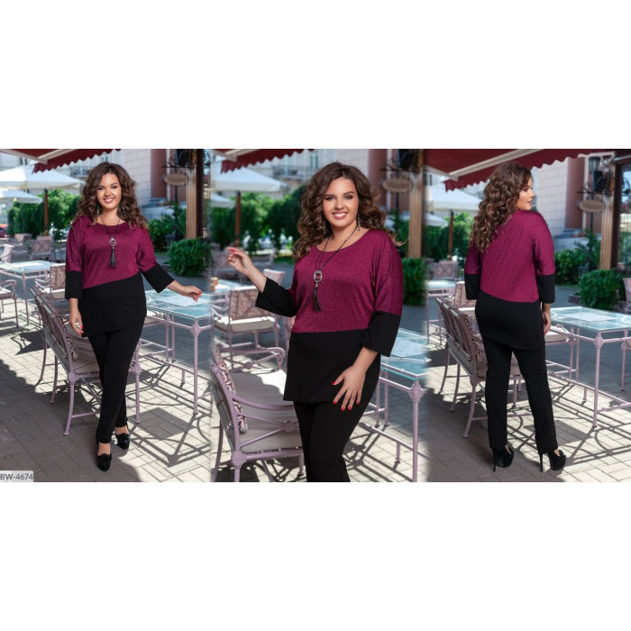 Костюми Plus Size BW-4674 — тренди сезону 2025