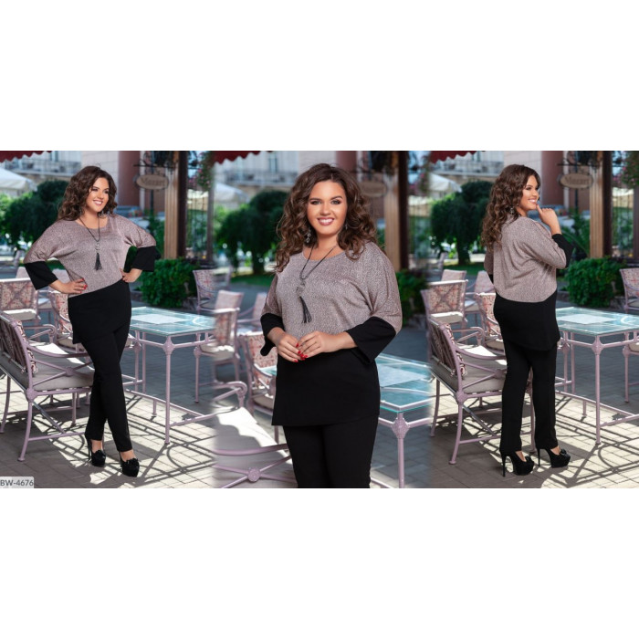 XL+ костюми Odessa Moda BW-4676 — мода для кожного дня