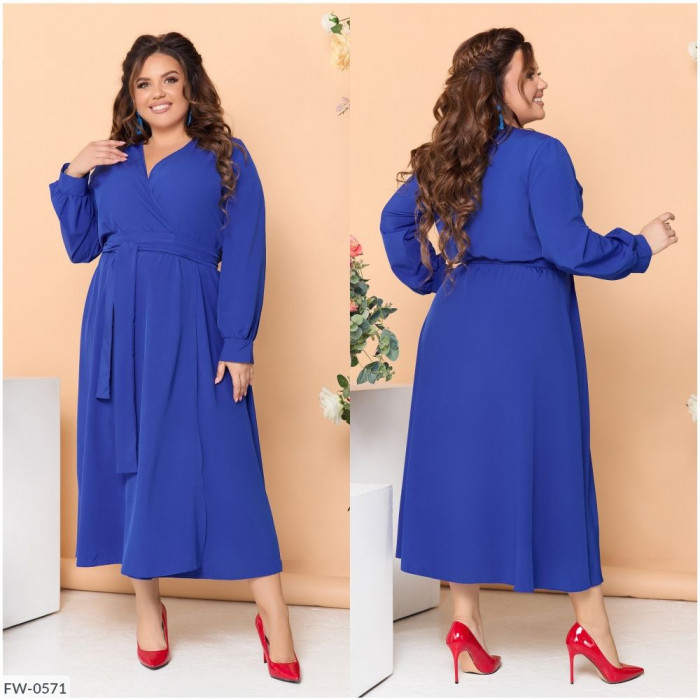 Новинки суконь великого розміру FW-0571 — твій стиль, твоя впевненість