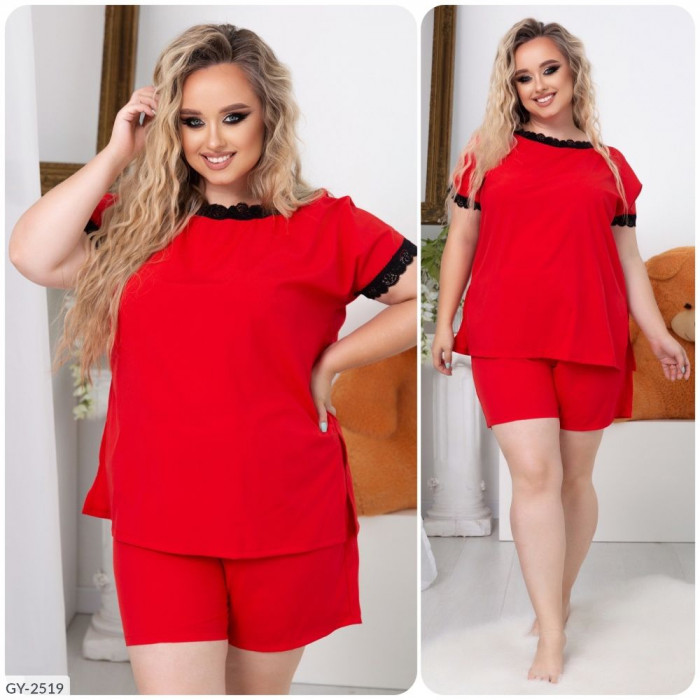 Модні піжами Plus Size GY-2519 — комфорт і якість