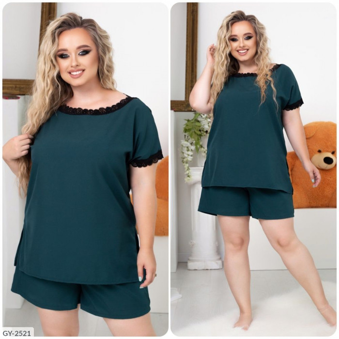 Модні піжами Plus Size GY-2521 — комфорт і якість