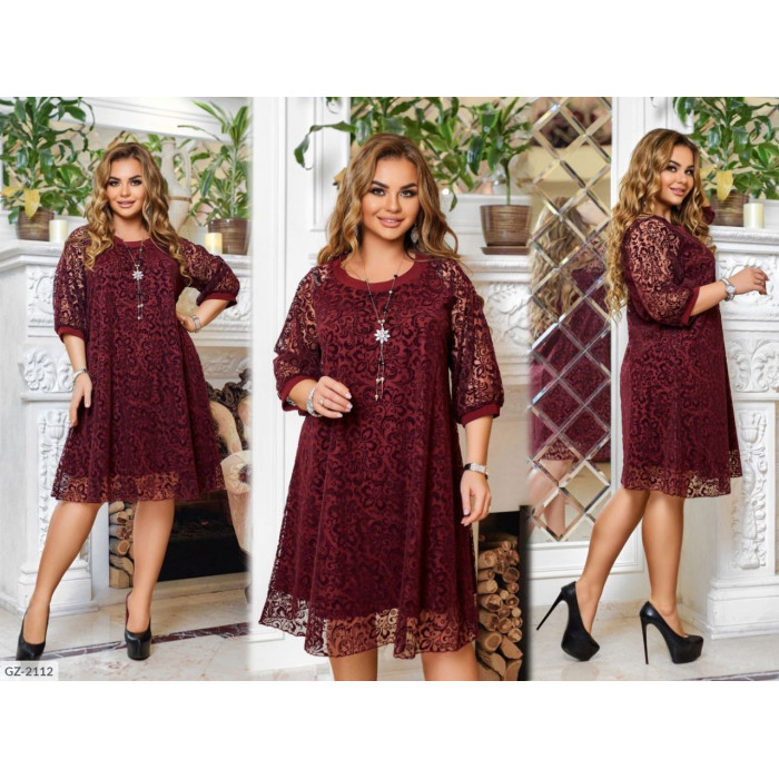 Модні образи для жінок великого розміру GZ-2112