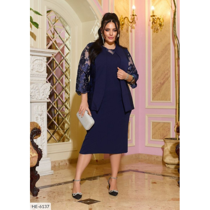 Жіночі костюми Plus Size HE-6137 — впевненість і стиль