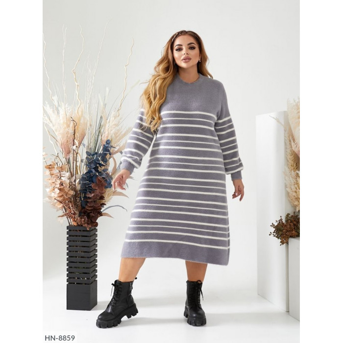 Стильні сукні Plus Size HN-8859 — ідеальна посадка для будь-якої фігури