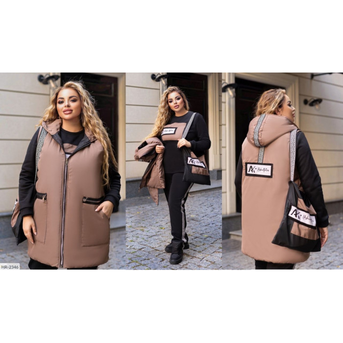 Жіночі прогулянкові костюми XL+ HR-2346 — тренди сезону