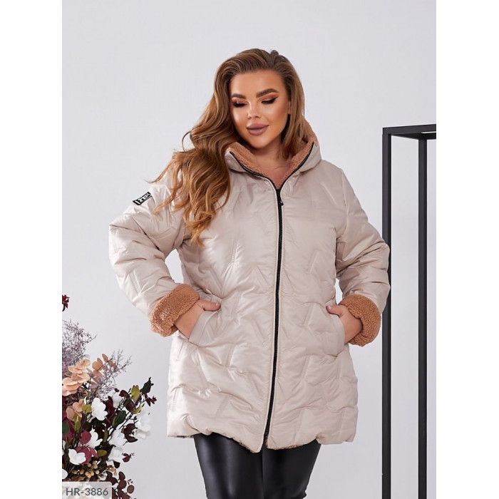Куртки і пальта XL+ HR-3886 — сучасний стиль