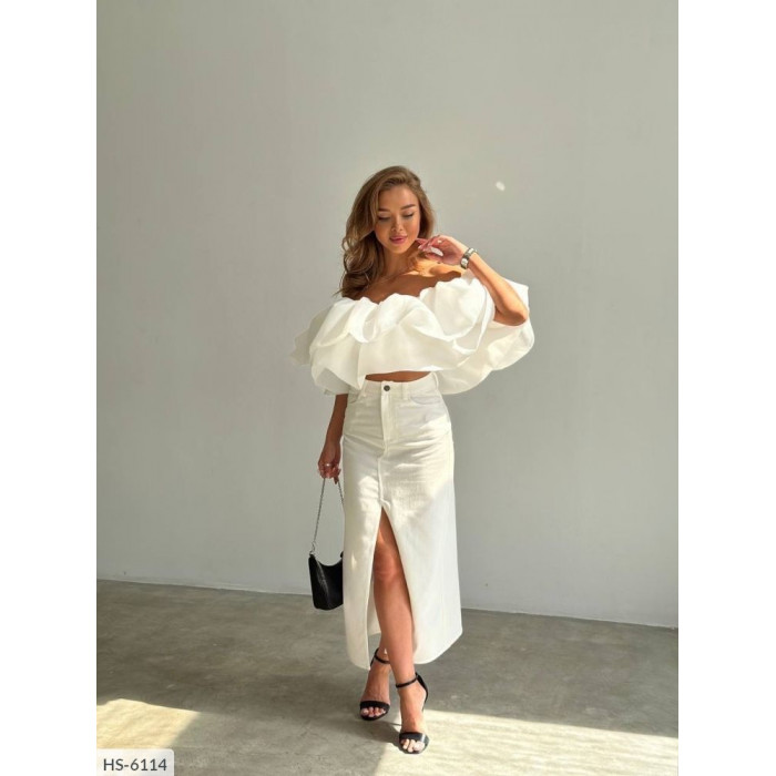 Модні блузки 2025 HS-6114 — тренди сезону