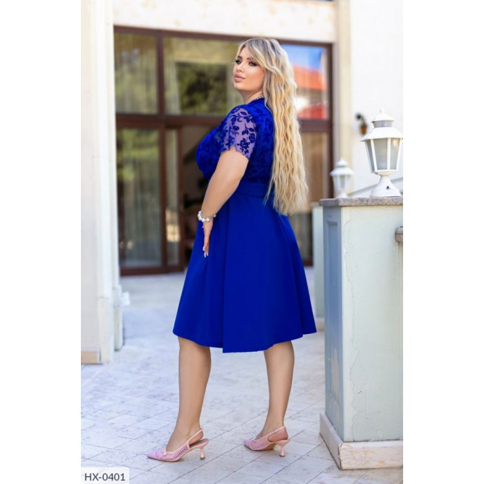 Сукні для пишних форм HX-0401 — виглядай розкішно