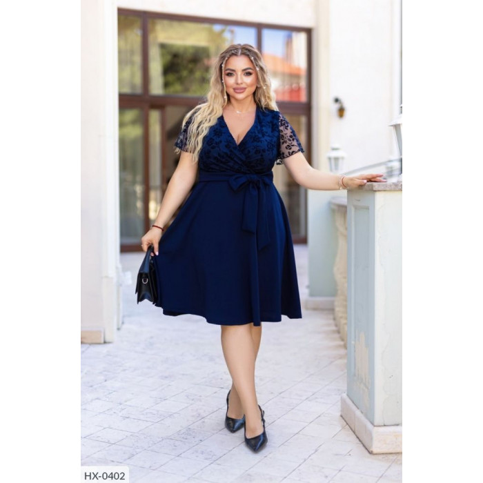 Новинки суконь великого розміру HX-0402 — твій стиль, твоя впевненість