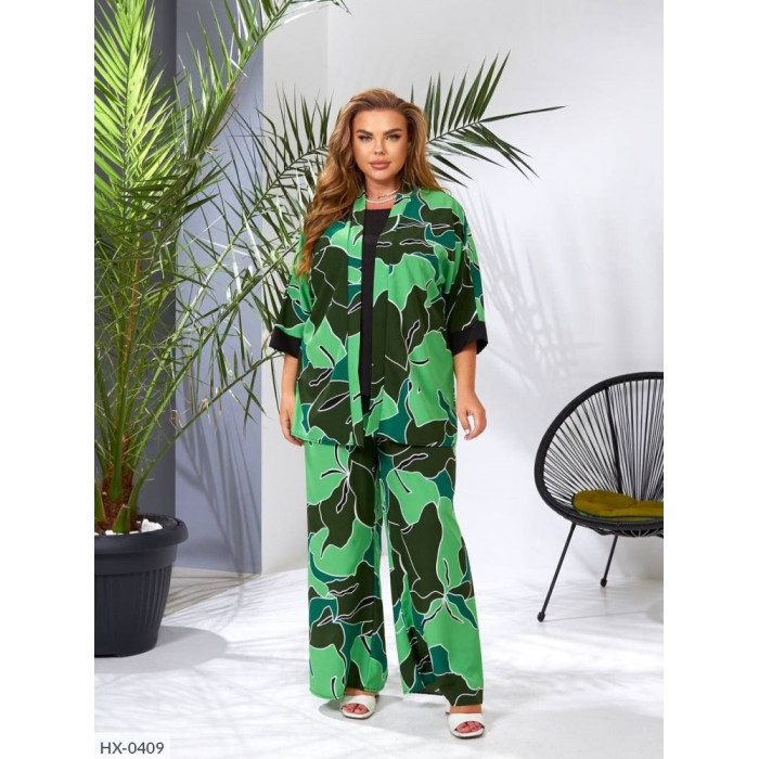 Жіночі костюми Plus Size HX-0409 — впевненість і стиль