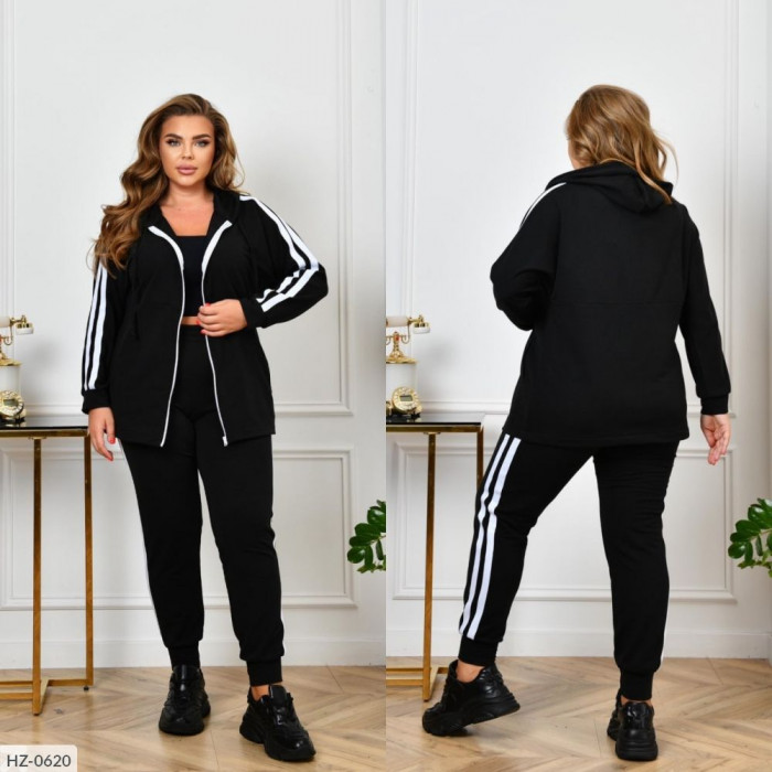 Модні костюми великого розміру HZ-0620 — стиль і комфорт