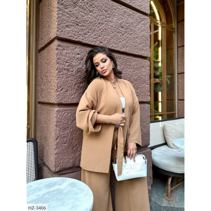 Жіночі костюми Plus Size HZ-3406 — впевненість і стиль