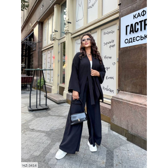 Жіночі костюми Plus Size HZ-3414 — впевненість і стиль