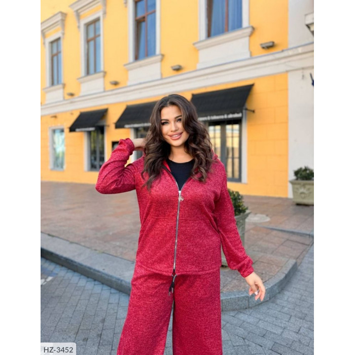 Жіночі прогулянкові костюми XL+ HZ-3452 — тренди сезону