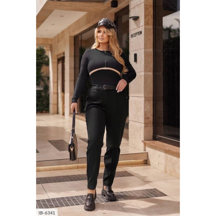 Жіночі штани великого розміру IB-6341 — мода без обмежень