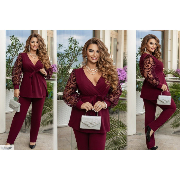 Модні костюми великого розміру ID-8884 — стиль і комфорт