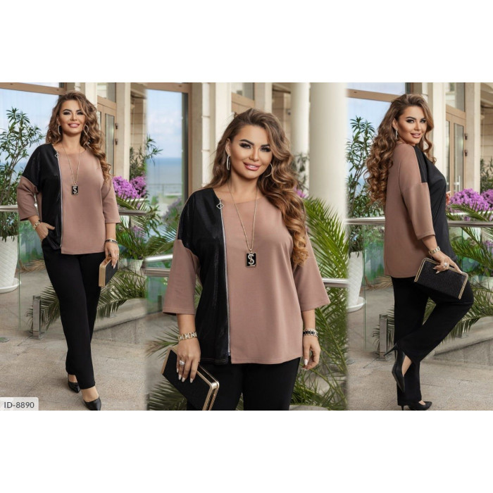 Жіночі костюми XL+ ID-8890 — елегантність і зручність