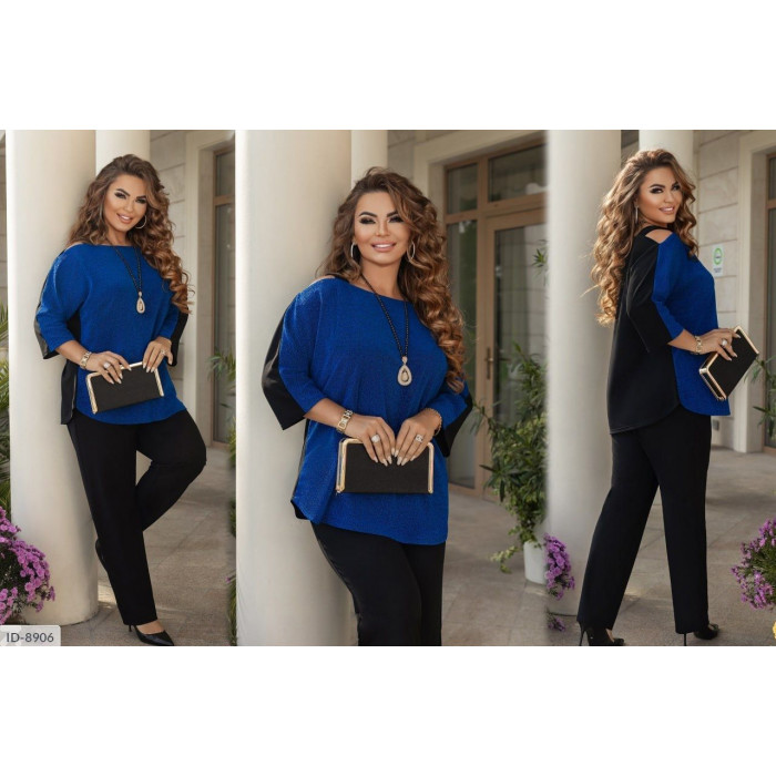 Жіночі костюми Plus Size ID-8906 — впевненість і стиль