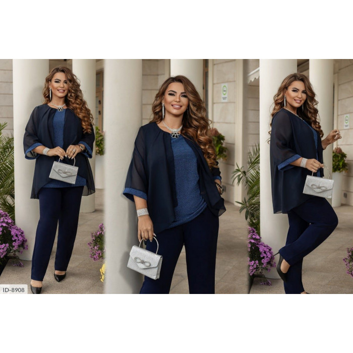 Костюми великого розміру ID-8908 — сучасна класика