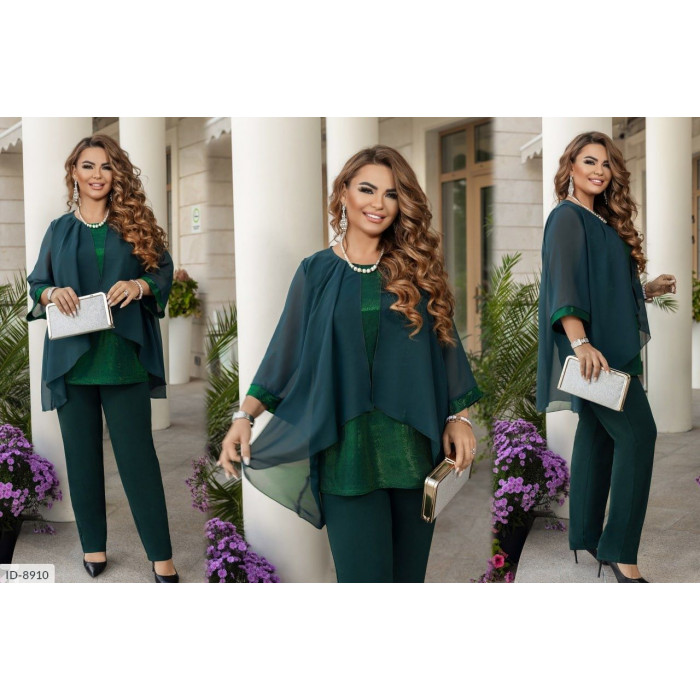 Костюми Plus Size ID-8910 — тренди сезону 2025