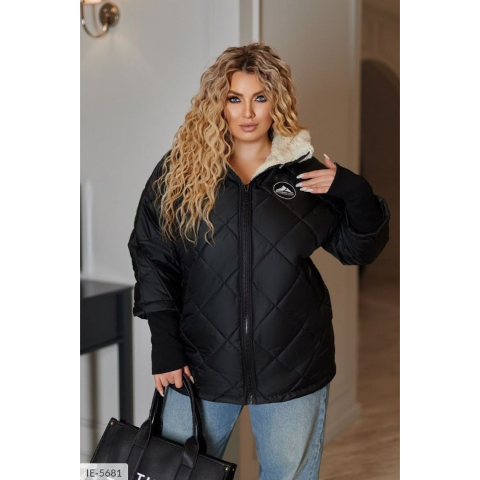 Верхній одяг великого розміру IE-5681 — тепло і стиль