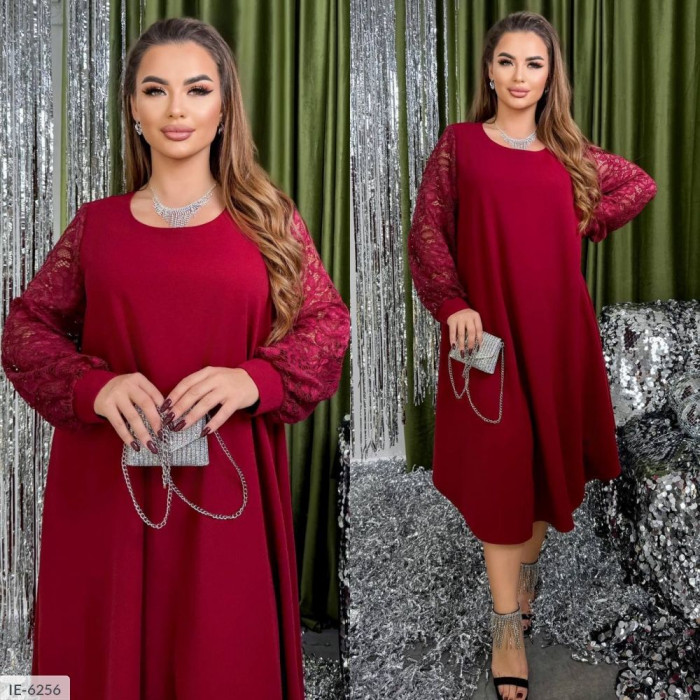 Стильні сукні Plus Size IE-6256 — ідеальна посадка для будь-якої фігури