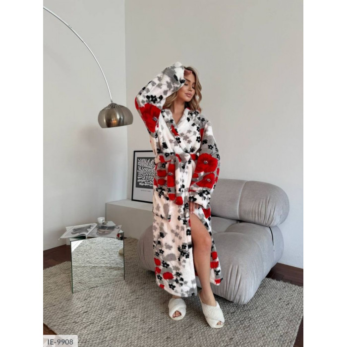 Халати Plus Size IE-9908 — елегантність для дому