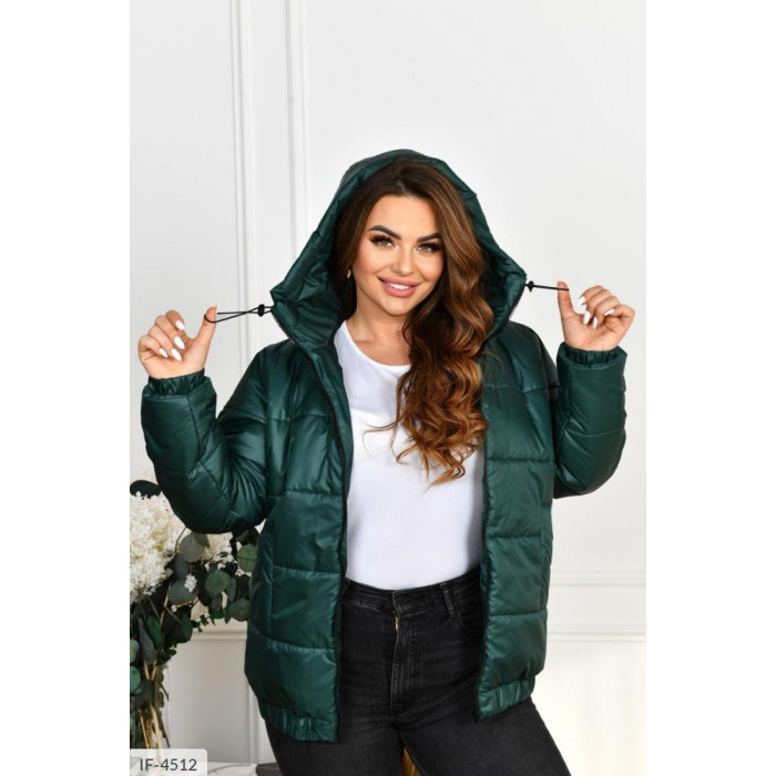 Жіночий верхній одяг Plus Size IF-4512 — тренди 2025