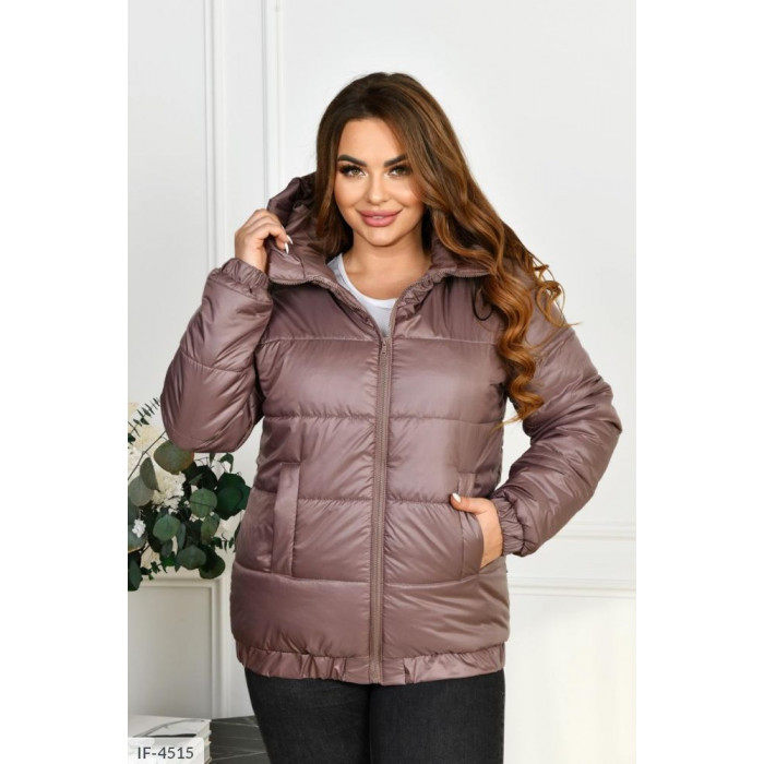 Жіночий верхній одяг Plus Size IF-4515 — тренди 2025