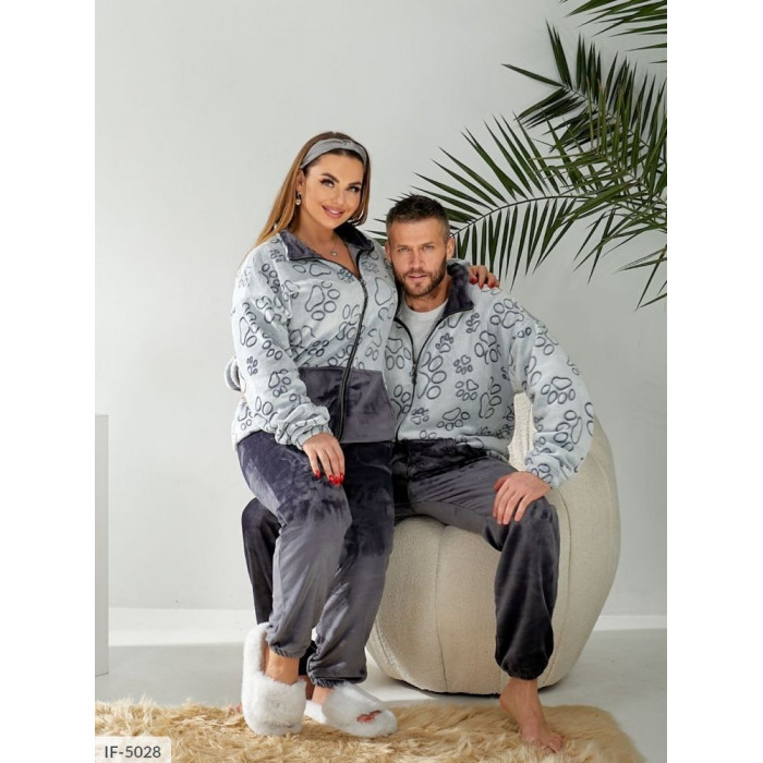 Халати XL+ IF-5028 — стильна домашня мода