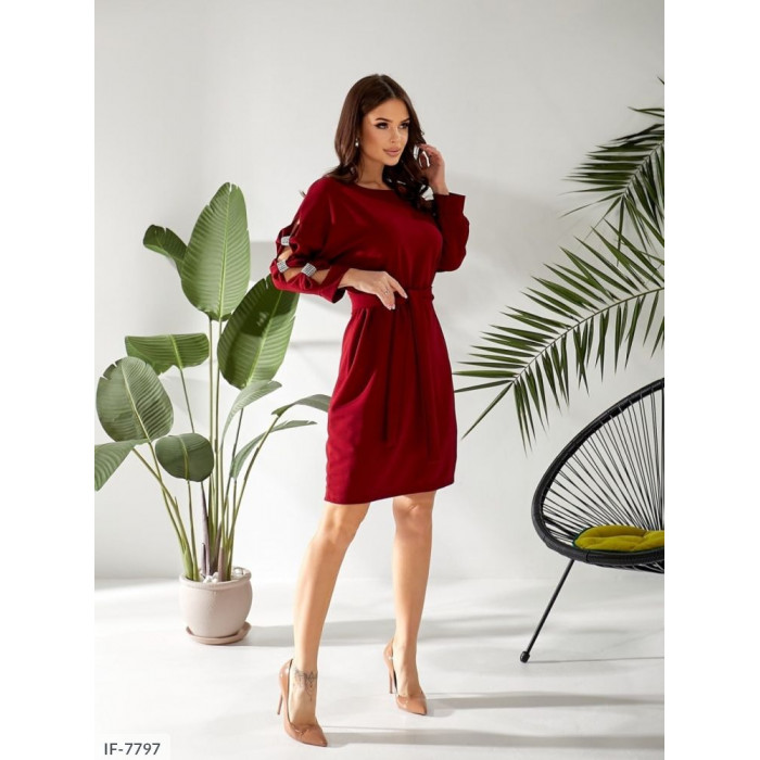 Модні образи від Odessa Moda IF-7797 — знайди свою сукню