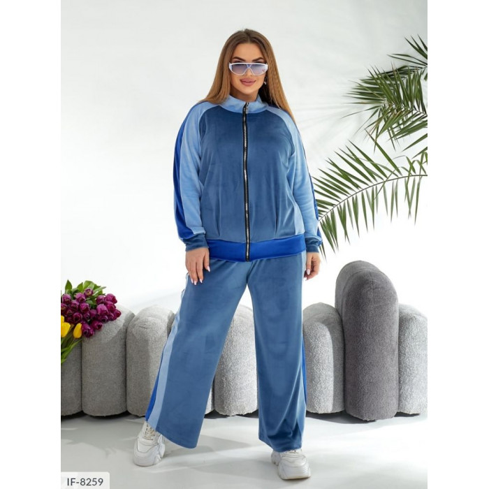 Жіночі прогулянкові костюми XL+ IF-8259 — тренди сезону