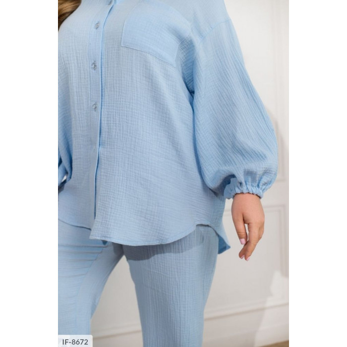 Піжами XL+ IF-8672 — м’якість і комфорт Піжами XL+ IF-8672 — м’якість і комфорт