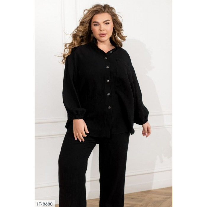 Піжами XL+ IF-8680 — м’якість і комфорт Піжами XL+ IF-8680 — м’якість і комфорт