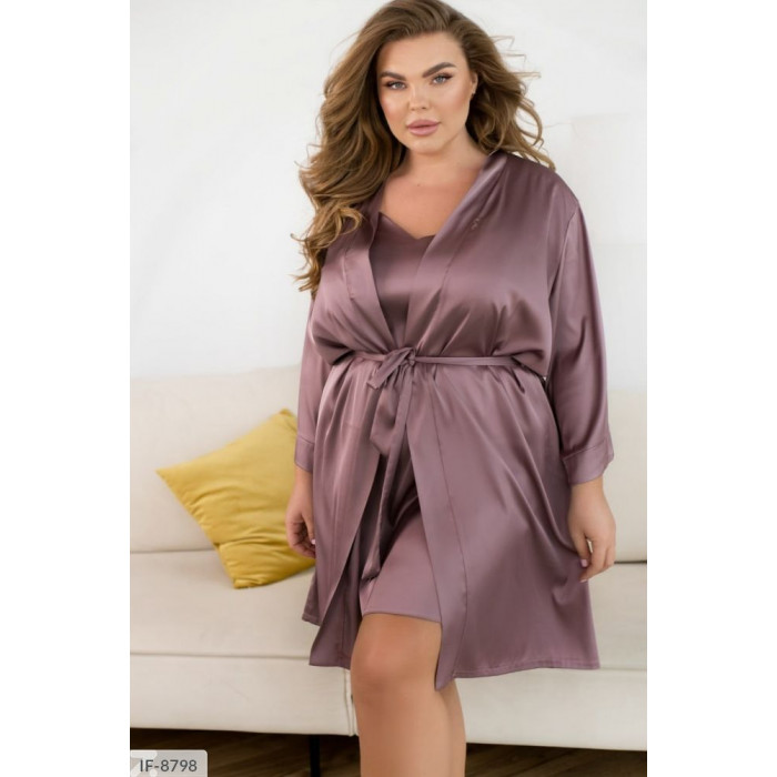Піжами та халати XL+ IF-8798 — твій затишок і краса