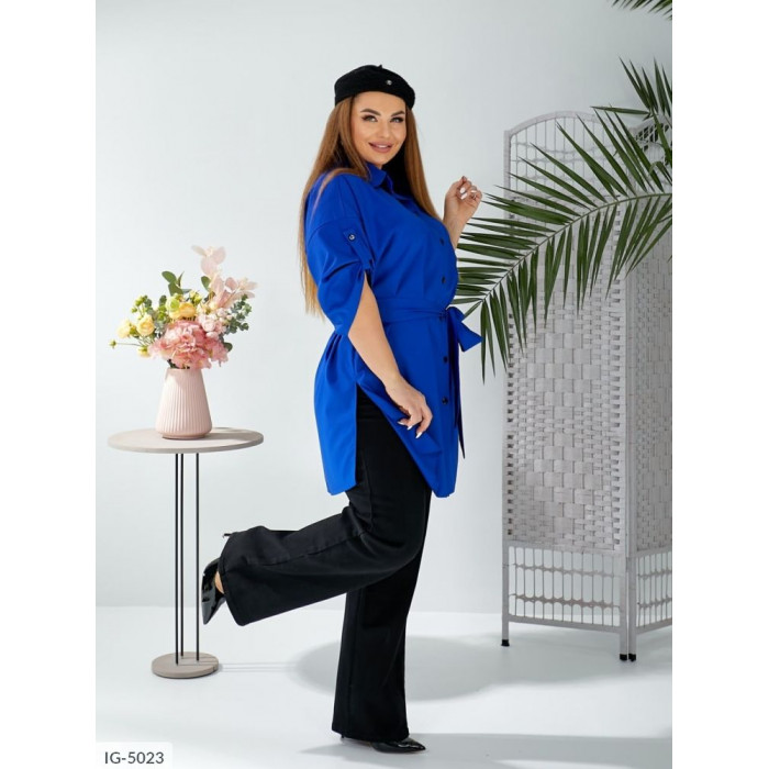 Модні сорочки і блузки великого розміру IG-5023 — елегантність і комфорт