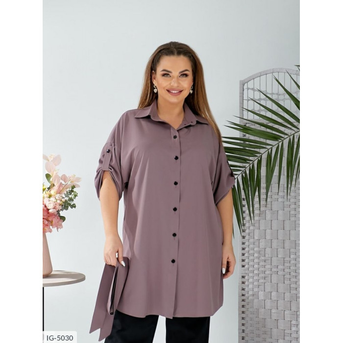 Модні сорочки і блузки великого розміру IG-5030 — елегантність і комфорт