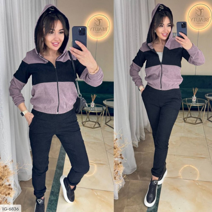 Модні костюми Plus Size IG-6836 — комфорт без меж