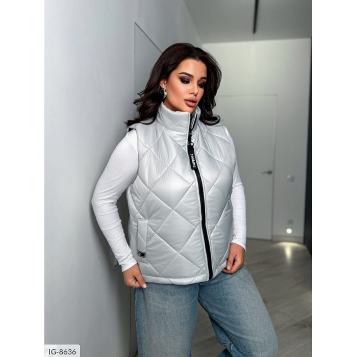 Жіночий верхній одяг Plus Size IG-8636 — тренди 2025